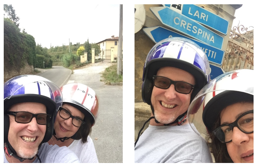 Mr.&Ms. Chase in vacanza con la nostra GTS 125cc