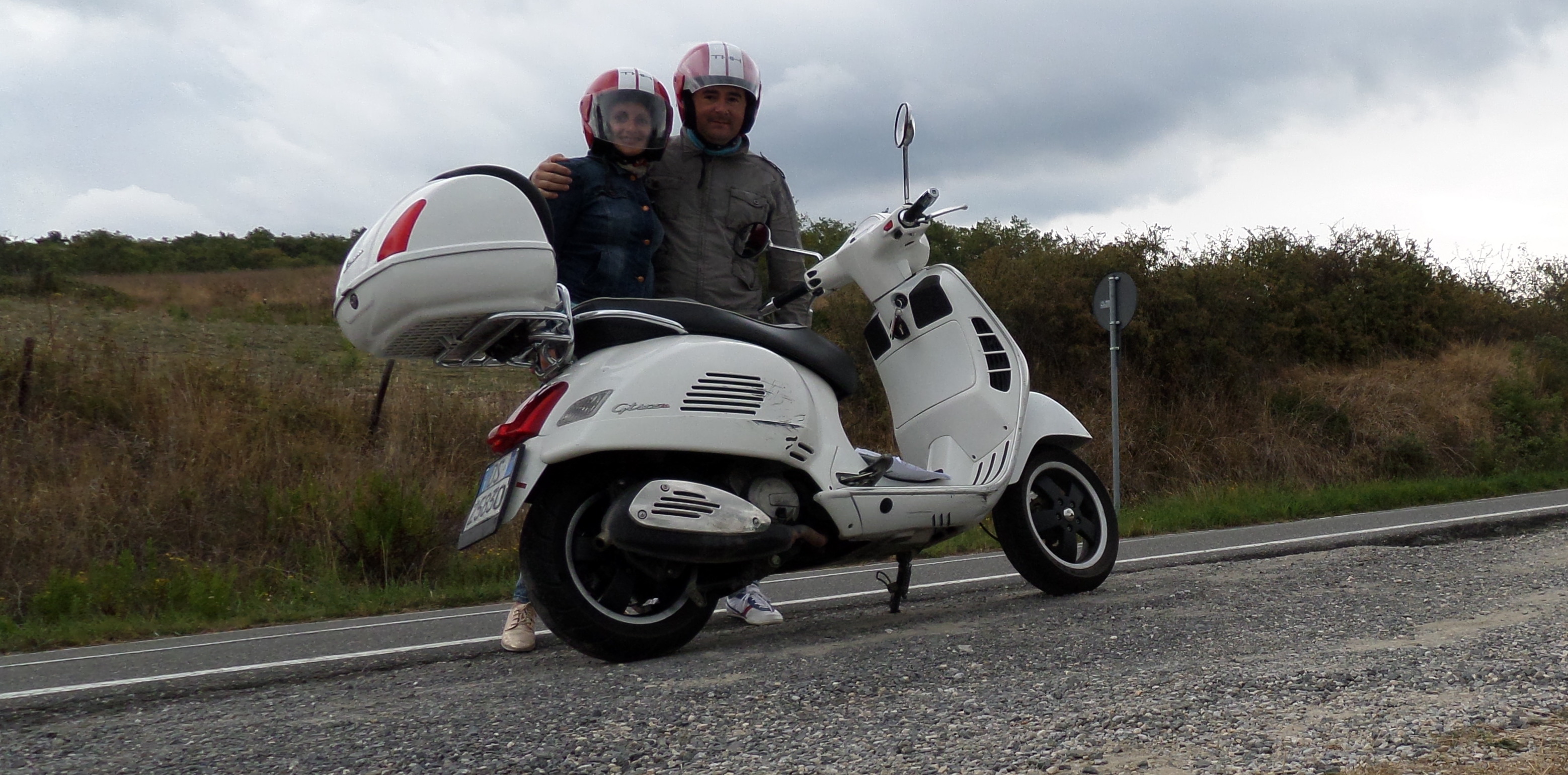 Mr.&Ms. Sanchez from Spain enjoying Toscana... 