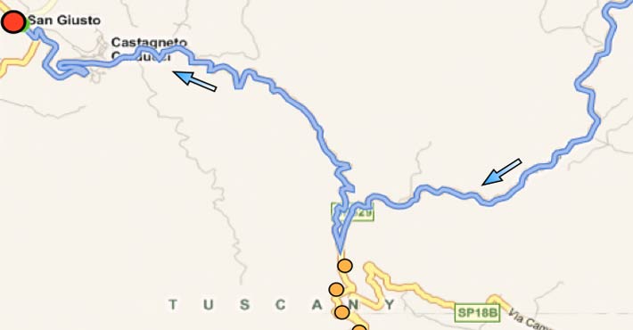tuscany itinerary