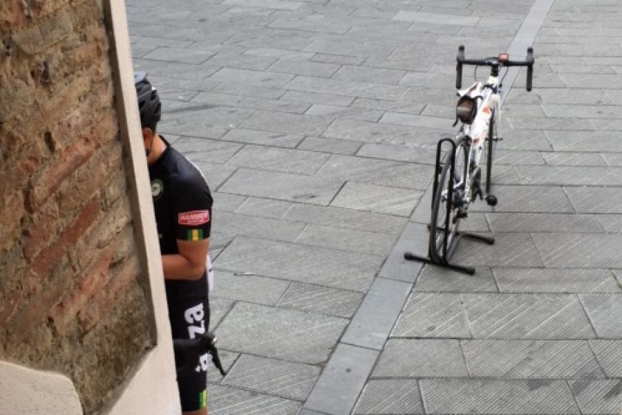 Mr.&Ms. Wee da Singapore pronti per il road bike tour in Toscana...
