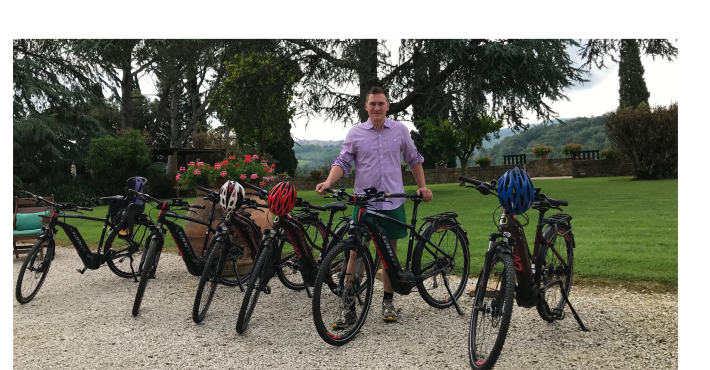 e-bike Guided Tour per una grande famiglia da Montaione a San Gimignano