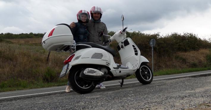 Mr.&Ms. Sanchez from Spain enjoying Toscana... 