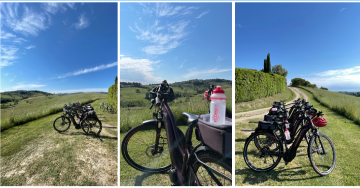 e-Bikes are ready for Teatro del Silenzio bike Tour